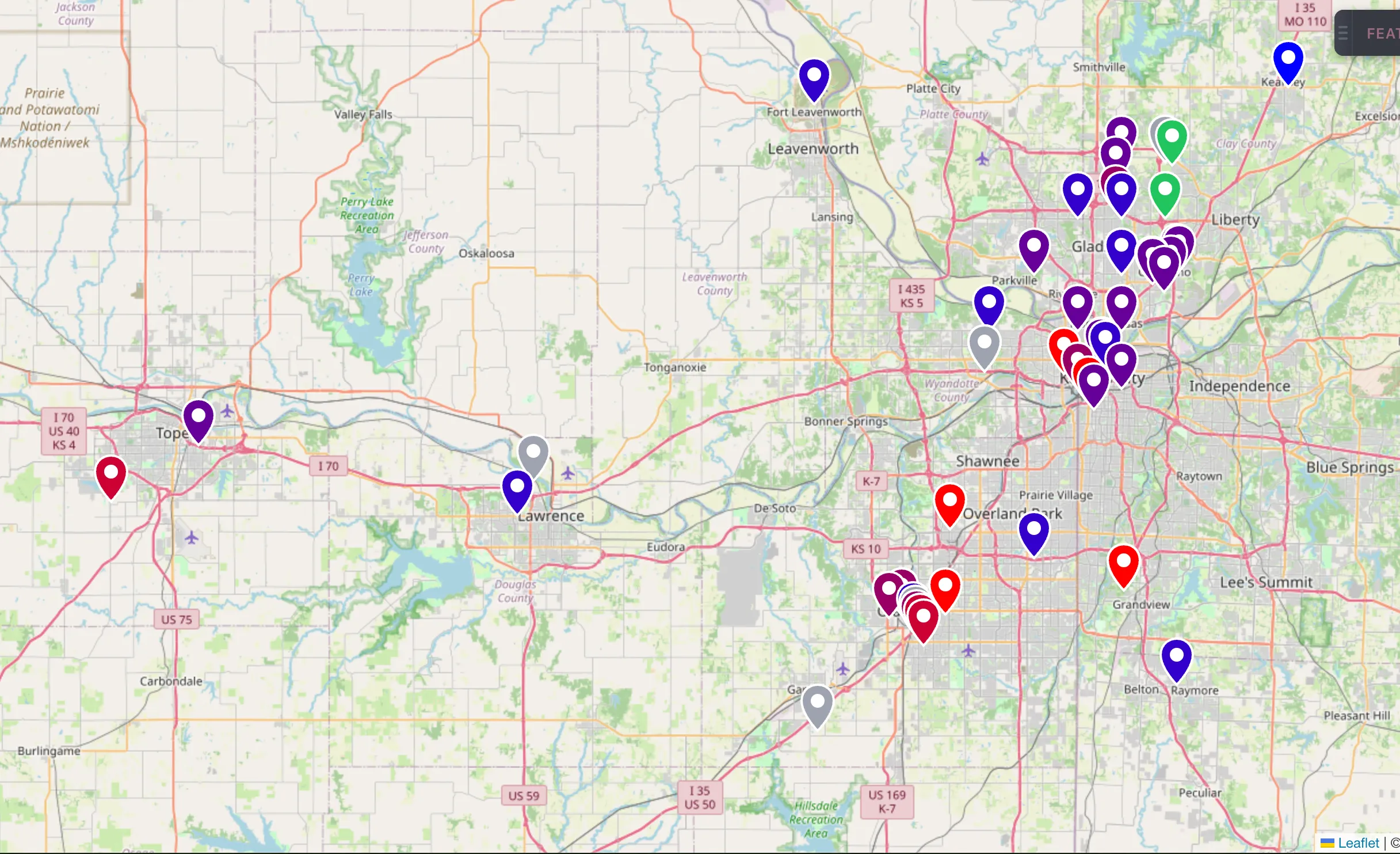 Kansas City mesh network coverage map